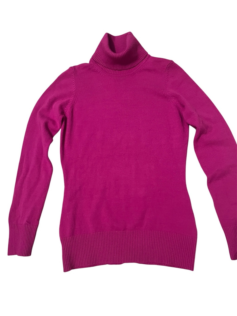 french connection turtleneck sweater fuchsia